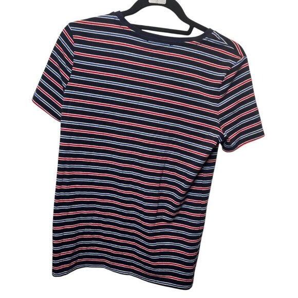 Tommy Hilfiger Striped Short Sleeve T-Shirt - Picture 2 of 2